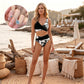 🌸🌿 Női virágmintás, magas derekú bikini szett (EU S-XL) 🌊👙
