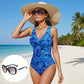 ☀️50% kedvezmény🏖️ Női, derékvonalat kiemelő egyrészes fürdőruha 🩱
