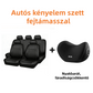 🚗9 darabos bőr autóüléshuzat-készlet – Univerzális, prémium védelem! 🛡️