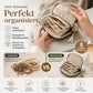 👝Praktikus utazási ékszertartó – Összegabalyodásmentes tárolás, puha belsővel a karcolások ellen🎀