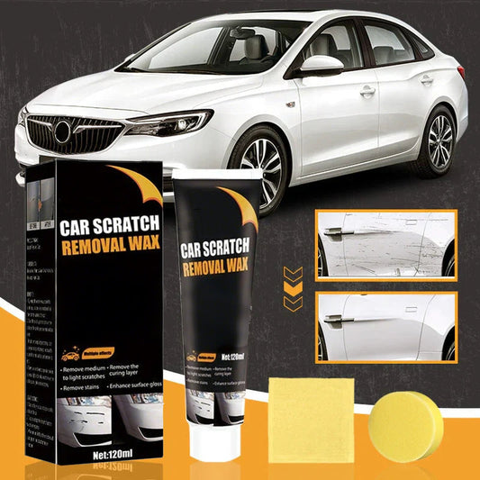 🚗 1+1 INGYEN! ✨ Autókarcolás-javító paszta – Könnyű felvitel, gyors száradás és láthatatlan felület 🔧