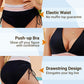 ⛱️ S-4XL👙Magas Derekú Hasformáló Színblokk Bikini Szettek 🌈