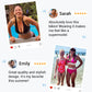 👙Magas derekú, hasformáló, színes blokkos bikini szett