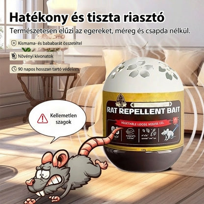 🐭 Növényi alapú egérriasztó krém – 90 napos védelem. Mérgező anyagoktól mentes, gyermekek és háziállatok számára biztonságos 🌿🚫
