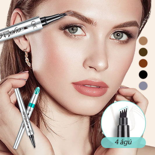✨Kup 1 i otrzymaj 2 gratis✨Wysokiej jakości wodoodporna kredka do brwi 4 Fork