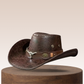 🤠Lélegző napellenző cowboykalap – UV-védelem, könnyű, nyári✨