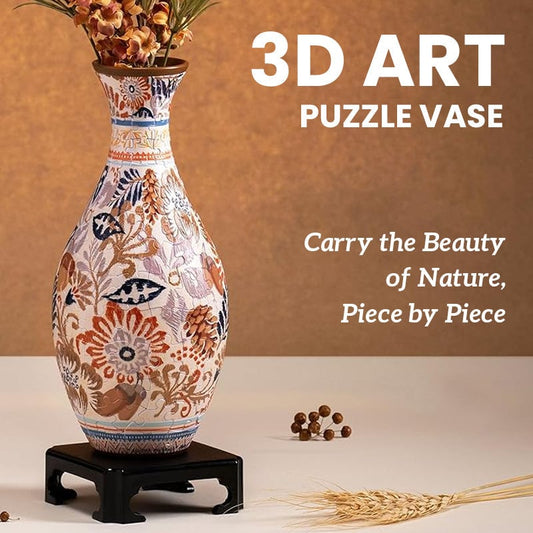 🎅 The Perfect Christmas Gift! 🎄 3D Art Puzzle Vase