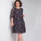 【S-4XL】✨Sifon ruha hétnegyedes ujjakkal