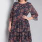 【S-4XL】✨Sifon ruha hétnegyedes ujjakkal