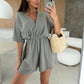 ☀️Summer Sale 49% Off☀️  Women’s Wrap V-Neck Shorts Jumpsuits💥Buy 2 Get Free Shipping💥