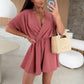 ☀️Summer Sale 49% Off☀️  Women’s Wrap V-Neck Shorts Jumpsuits💥Buy 2 Get Free Shipping💥