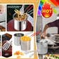 🍟304 rozsdamentes acélból készült többfunkciós fryer👩‍🍳🍗
