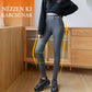 Női divatos meleg kasmír szűk szabású nadrág