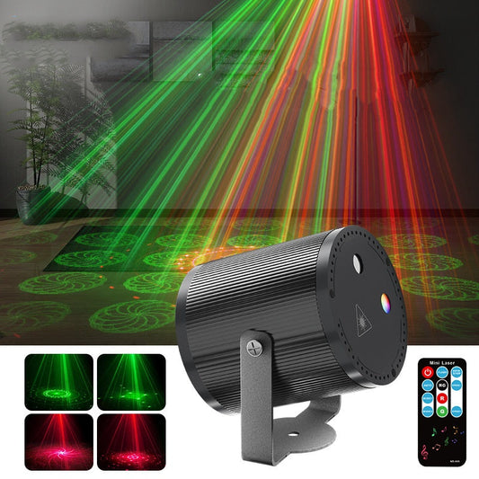 ⏰DJ Laser Party Light with 7 Lighting Modes & Remote