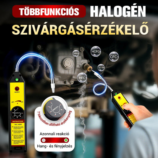 Többfunkciós autóklíma halogén szivárgásérzékelő