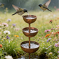 🐦 Fém Madáretető 3 Szinttel – Itatóval 💧