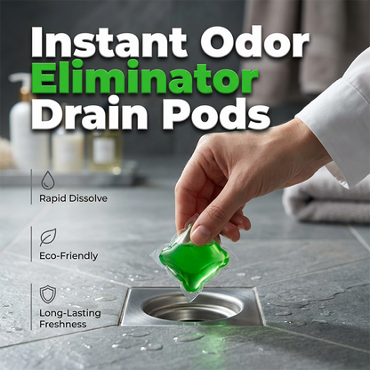 🧬🚰 Bio-enzyme drain deodorizer capsules: Natural digestion and odor elimination 🛡️✨