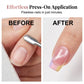 Shimmering Pastel French Manicure Press-Ons