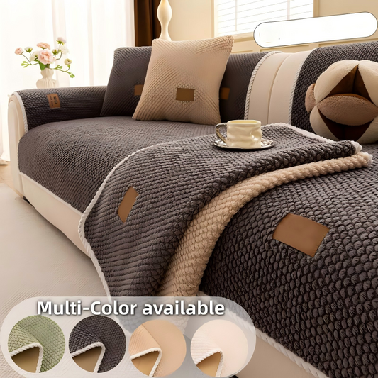 🛋️ Vastag, csúszásgátló, karcolásálló kanapéhuzat | Flanel, univerzális méret