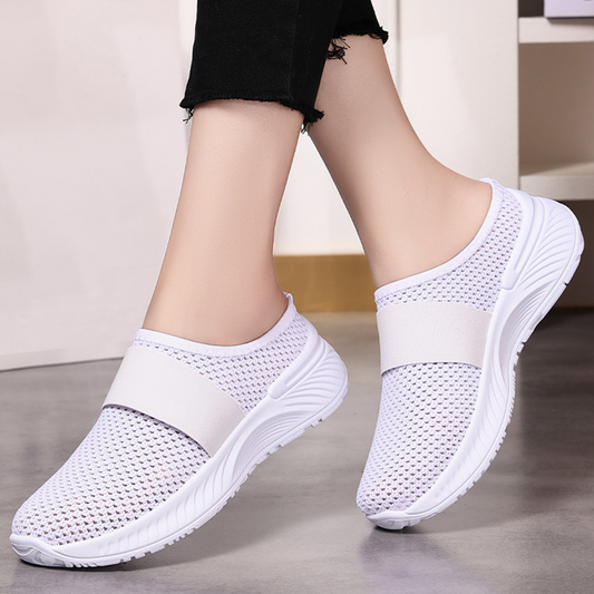 Női csúszásgátló és lélegző slip-on cipő