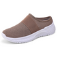 Női csúszásgátló és lélegző slip-on cipő