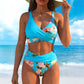🌸 Magas Dereki Virágmintás Bikini: Hangsúlyozd az Alakod – Raktáron! 👙
