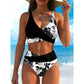 🌸 Magas Dereki Virágmintás Bikini: Hangsúlyozd az Alakod – Raktáron! 👙
