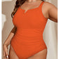 👙Egyrészes fürdőruha plus size méreteknek haskontrollal🖤💥