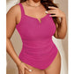 👙Egyrészes fürdőruha plus size méreteknek haskontrollal🖤💥