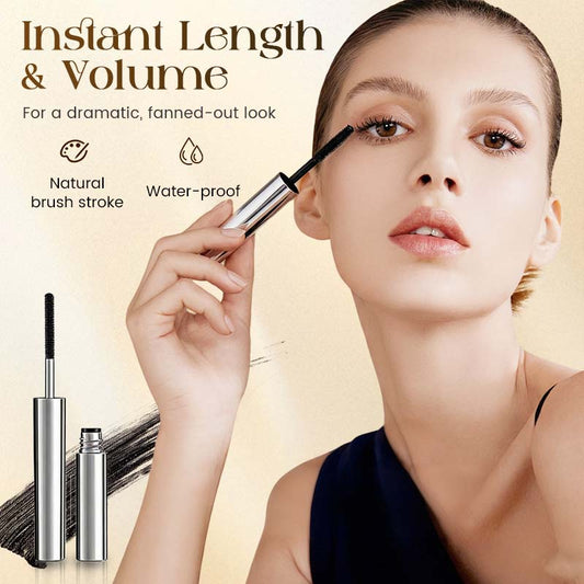 👁️ Vízálló·Hosszító! Göndörítő szempillaspirál – Gyönyörű ív és dús, szétválasztott pillák 🖤✨