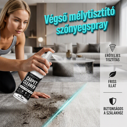 🧼1+1 INGYEN🌿Többfunkciós szőnyegtisztító, vízmentes habos típus | Mélyreható szennyeződés- és szageltávolítás
