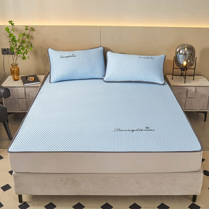 📢Exclusive 50% OFF | Ice Silk Cooling Bedding Set | Moisture-Wicking & Breathable Summer Quilt & Pillowcase | Quick-Dry Lightweight Sleep Comforter