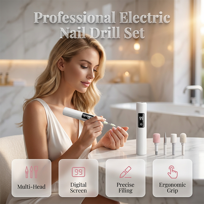 💅✨Professzionális elektromos körömcsiszoló – csupán néhány másodperc alatt ragyogó, tökéletes körmök!