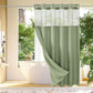 🛁 Waffle Weave Shower Curtain — Classic Textured Hotel Style | Heavy-Duty Polyester | Rustproof Grommets