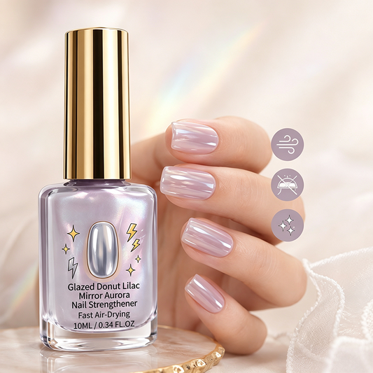 💜💅 Lila körömlakk – tükörfényes csillogás és intenzív szín ✨