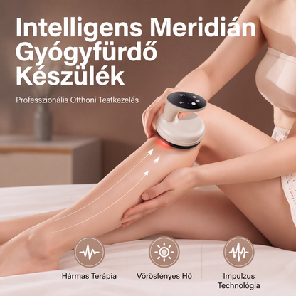Intelligens vörösvérfény-terápiás hőmasszázskészülék