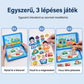 🧩🧒 Oktatási Mágneses Könyv: Interaktív Játék és Fejlesztés! 🌟