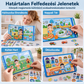 🧩🧒 Oktatási Mágneses Könyv: Interaktív Játék és Fejlesztés! 🌟