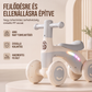 🛴 Zene- és fényeffektes egyensúlyozó kerékpár – Csecsemőknek és kisgyermekeknek – Utánvét ✨