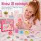 🍦 DIY macskakörmös mintájú sült jég squishy játékkészlet gyerekeknek