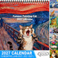 🐱✨ 2027-es vicces macskamém naptár: Humor és hangulatos napok egész évre 🗓️🛡️