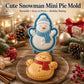 🎄🥧 Karácsonyi mini piteformák – Ünnepi formázó eszköz Mikulás-, mézeskalács- és rénszarvas-süteményekhez