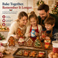 🎄🥧 Karácsonyi mini piteformák – Ünnepi formázó eszköz Mikulás-, mézeskalács- és rénszarvas-süteményekhez