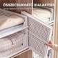 Tolópolcos, egymásra rakható ruhásszekrény-rendező