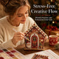 🎄✨ 3D DIY gyöngyfestmény karácsonyi készlet: Térhatású és ünnepi 🎁🎅