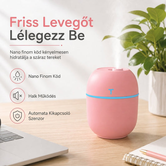 Mini USB-s légnedvesítő autóba és asztalra