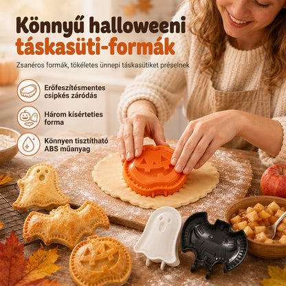 🎃👻🦇 Halloween cukorkatálak, gyümölcstálcák és uzsonnatálak – PP műanyag! 🍬🍎