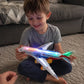 ✈️ Elektromos modellező repülőgép hanggal és LED-es világítással