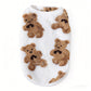🐶1+1 INGYEN🧸 Aranyos, plüssbéléses kutyamellény – meleg, rugalmas, mackós mintával