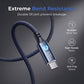 ⚡ 50% kedvezmény | 100 W-os USB-C gyorstöltő kábel – intelligens chip és fonott kialakítás